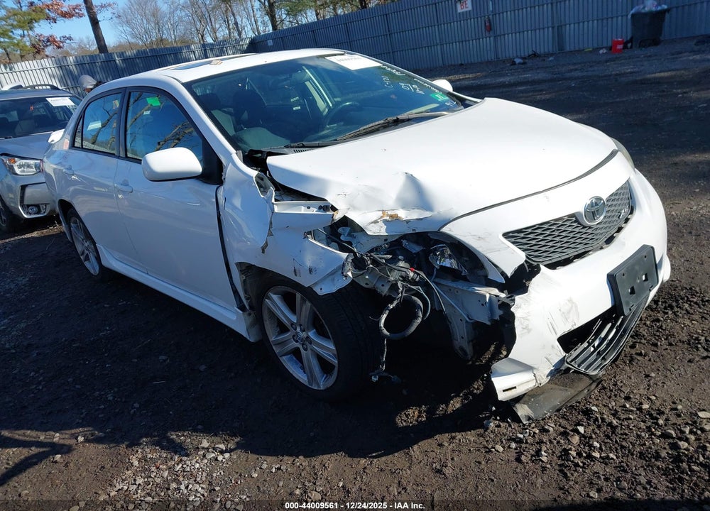 2009 TOYOTA COROLLA XRS VIN: 2T1BE40E99C027942