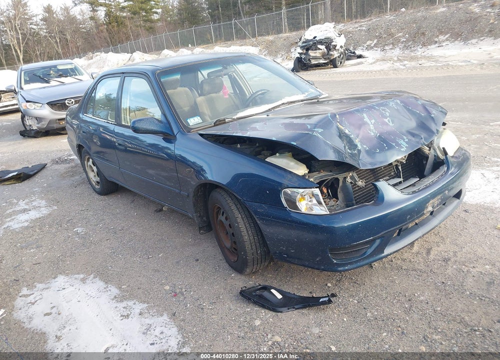 2002 TOYOTA COROLLA LE VIN: 2T1BR12E72C581972