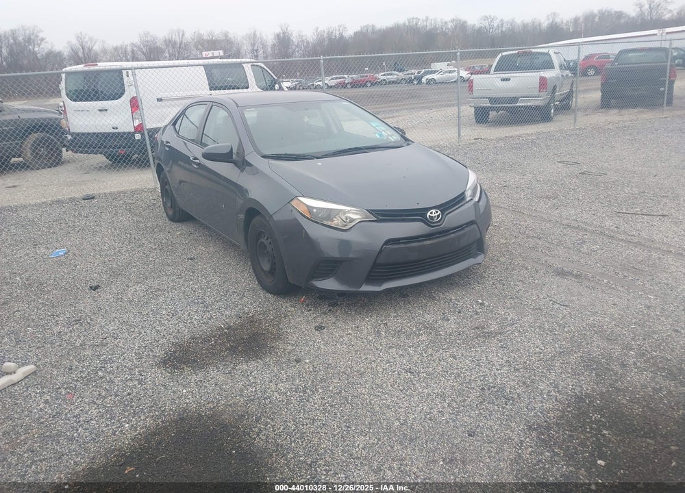2014 TOYOTA COROLLA L VIN: 5YFBURHE9EP138442
