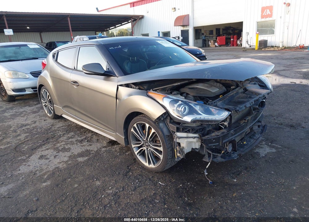 2016 HYUNDAI VELOSTER TURBO VIN: KMHTC6AE6GU258507