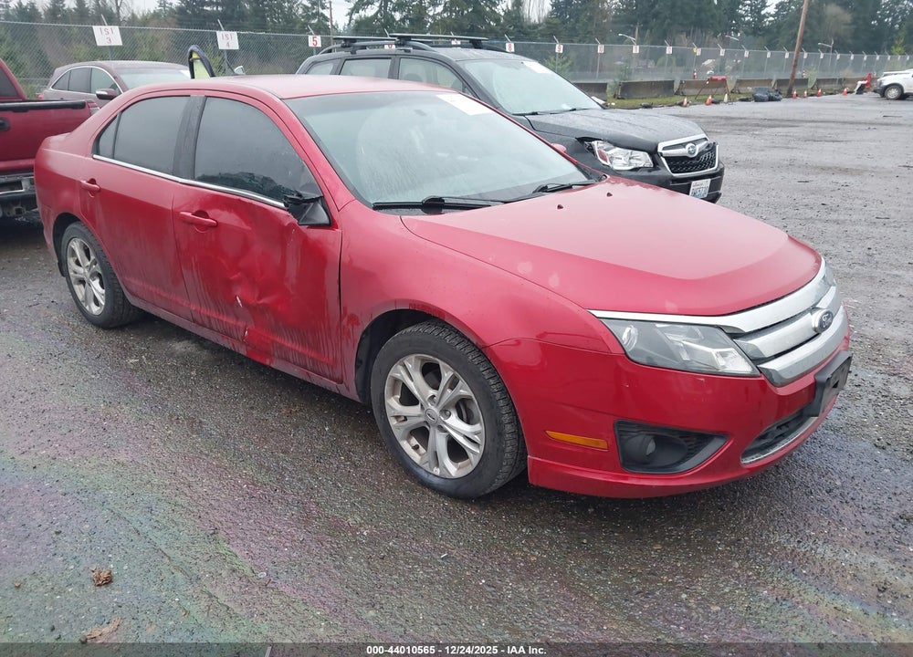 2012 FORD FUSION SE VIN: 3FAHP0HG8CR297058