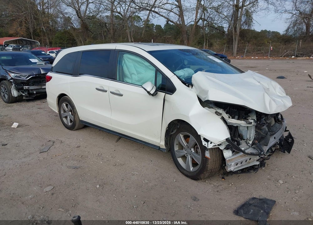 2018 HONDA ODYSSEY EX-L VIN: 5FNRL6H75JB055288