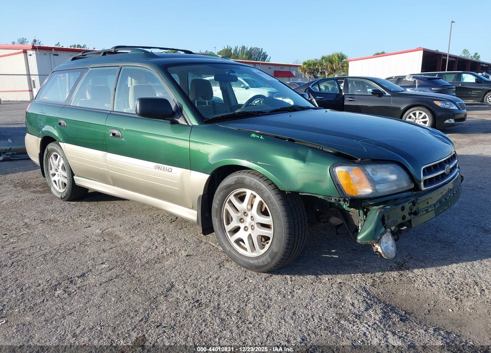 2002 SUBARU OUTBACK VIN: 4S3BH675427663779