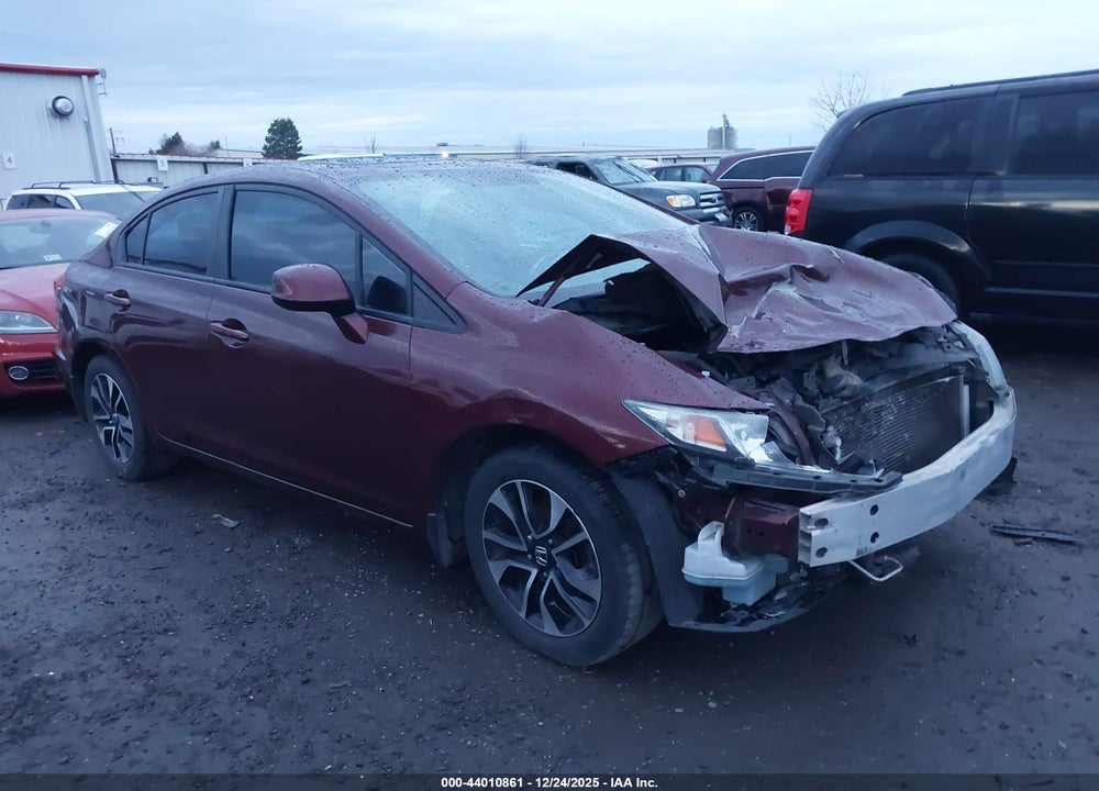 2013 HONDA CIVIC EX VIN: 19XFB2F81DE285835