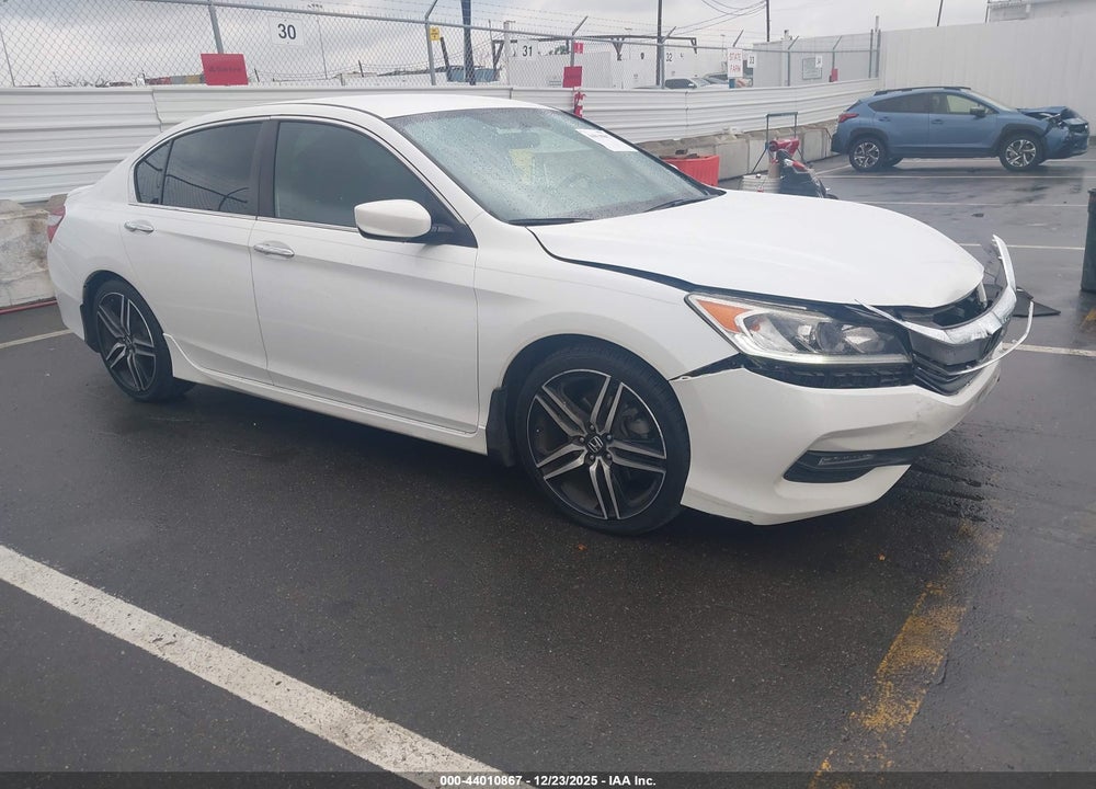 2017 HONDA ACCORD SPORT VIN: 1HGCR2F51HA039575