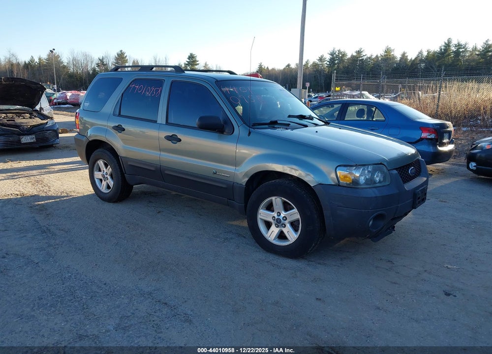 2007 FORD ESCAPE HYBRID VIN: 1FMYU49H77KB33730