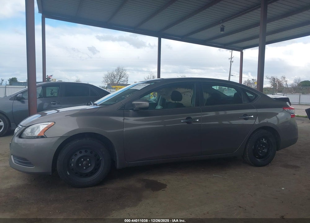 2015 NISSAN SENTRA FE+ S/S/SL/SR/SV VIN: 3N1AB7AP9FL649071