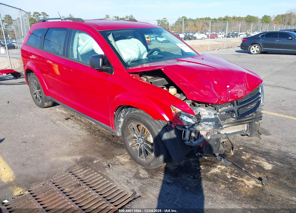 2018 DODGE JOURNEY SE VIN: 3C4PDCAB8JT347861