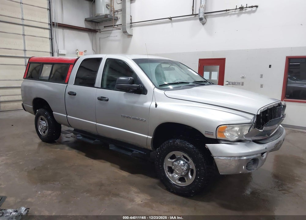 2004 DODGE RAM 2500 SLT/LARAMIE VIN: 1D7KU28D54J256110