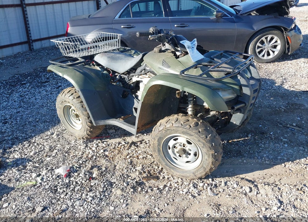 2009 HONDA TRX420 FA VIN: 1HFTE370194005614