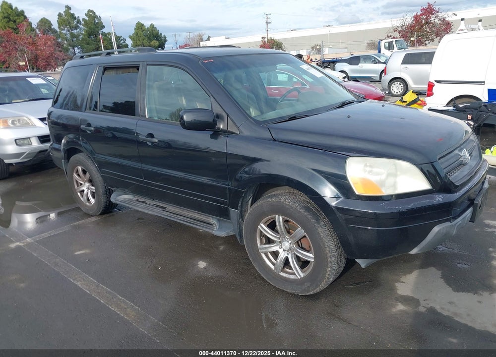 2004 HONDA PILOT EX-L VIN: 2HKYF187X4H536696