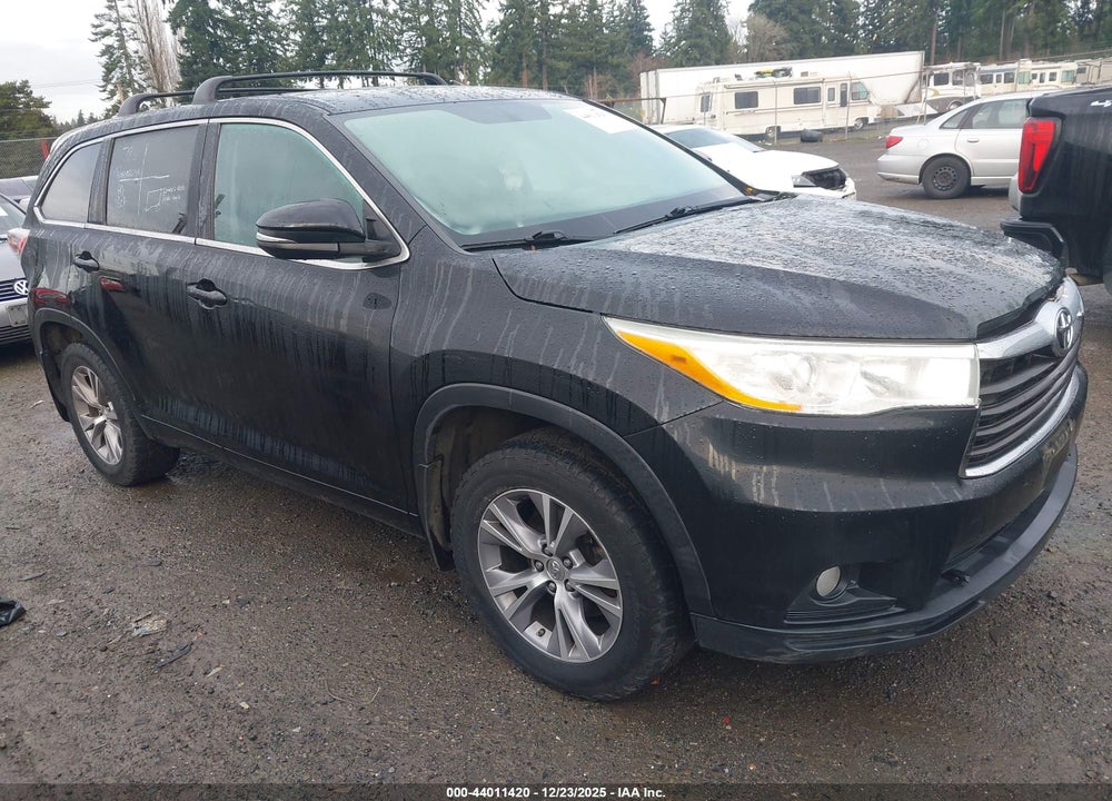 2014 TOYOTA HIGHLANDER LE PLUS V6 VIN: 5TDBKRFH5ES036159