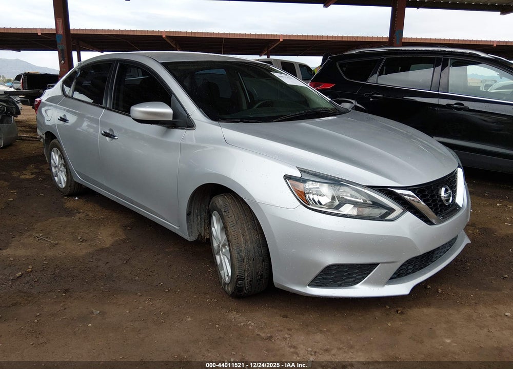 2018 NISSAN SENTRA SV VIN: 3N1AB7AP9JY286105
