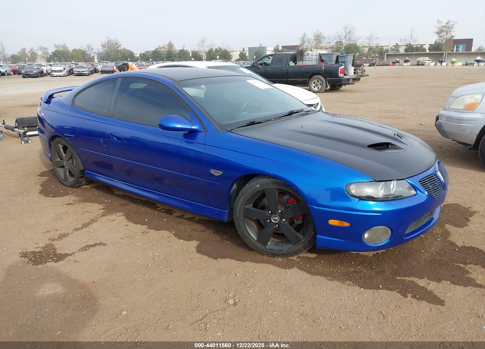 2006 PONTIAC GTO VIN: 6G2VX12U06L550000