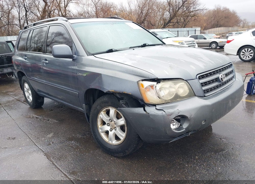 2003 TOYOTA HIGHLANDER LIMITED V6 VIN: JTEHF21AX30144630