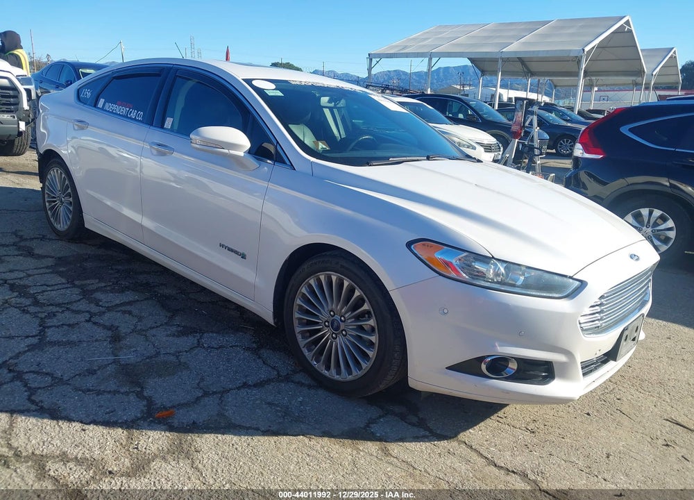 2014 FORD FUSION HYBRID TITANIUM VIN: 3FA6P0RU6ER291659