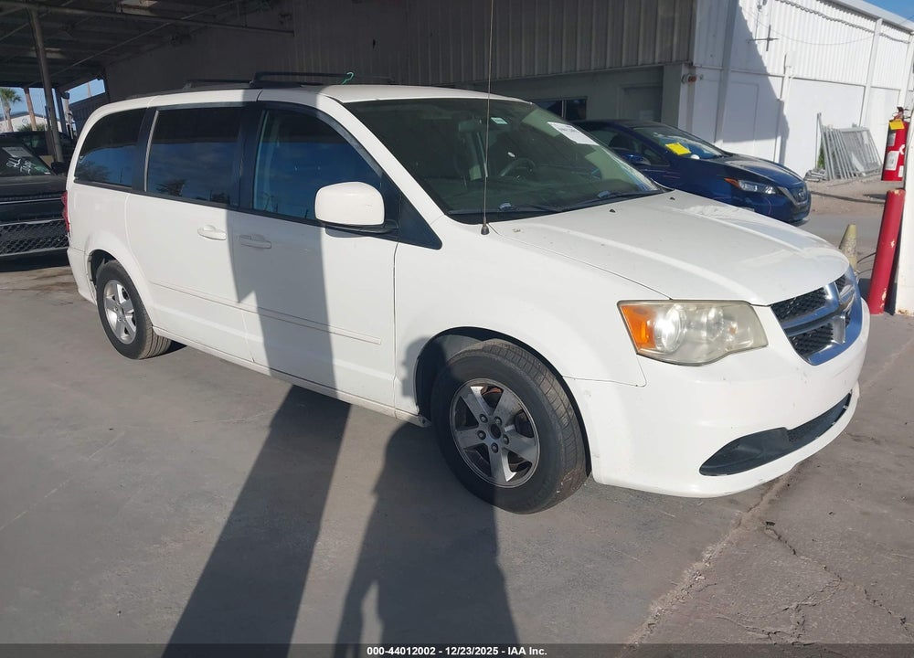 2012 DODGE GRAND CARAVAN SXT VIN: 2C4RDGCG7CR219223