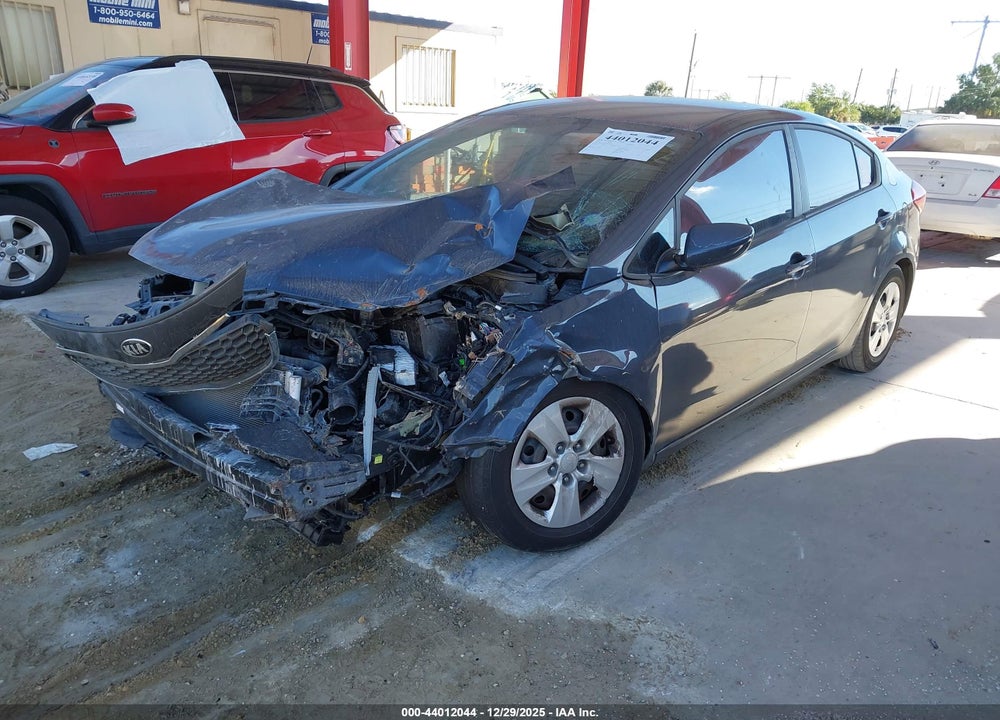 2016 KIA FORTE LX VIN: KNAFK4A62G5563477
