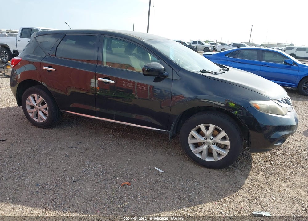 2013 NISSAN MURANO S VIN: JN8AZ1MU9DW213503