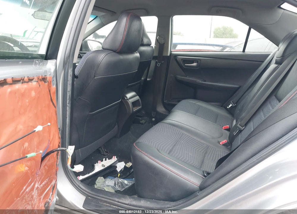 2015 TOYOTA CAMRY SE VIN: 4T1BF1FKXFU496234