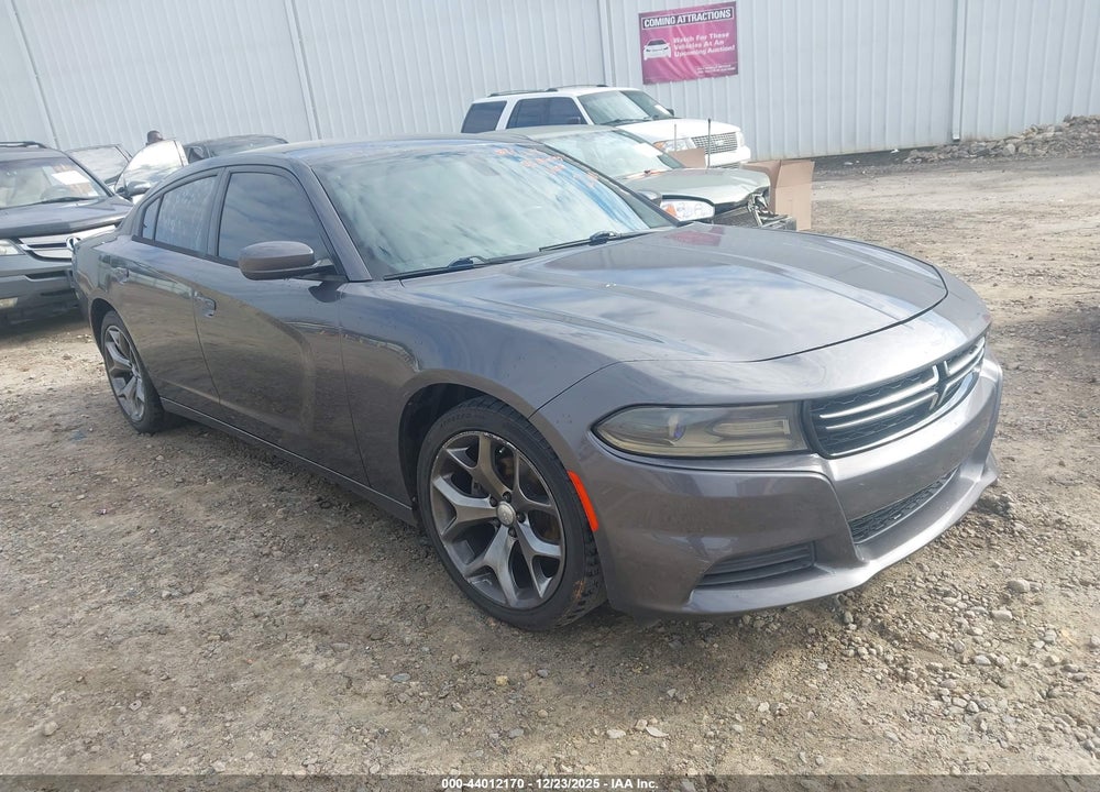 2015 DODGE CHARGER SE VIN: 2C3CDXBG3FH801244