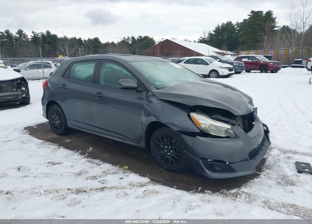 2009 TOYOTA MATRIX S VIN: 2T1KE40E69C009186