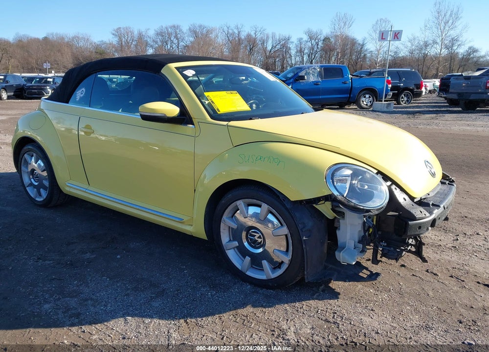 2013 VOLKSWAGEN BEETLE 2.5L VIN: 3VW5P7ATXDM822260