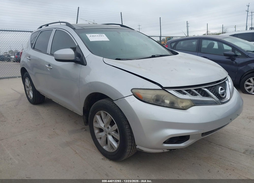 2014 NISSAN MURANO SL VIN: JN8AZ1MU9EW403402