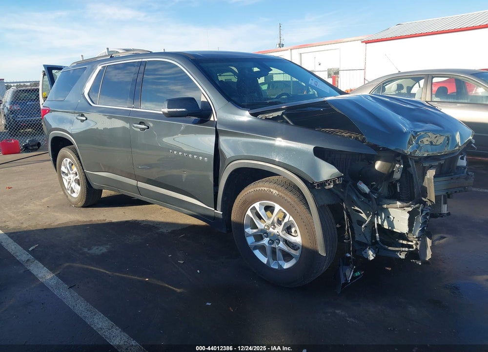 2021 CHEVROLET TRAVERSE FWD LT CLOTH VIN: 1GNERGKW6MJ196832