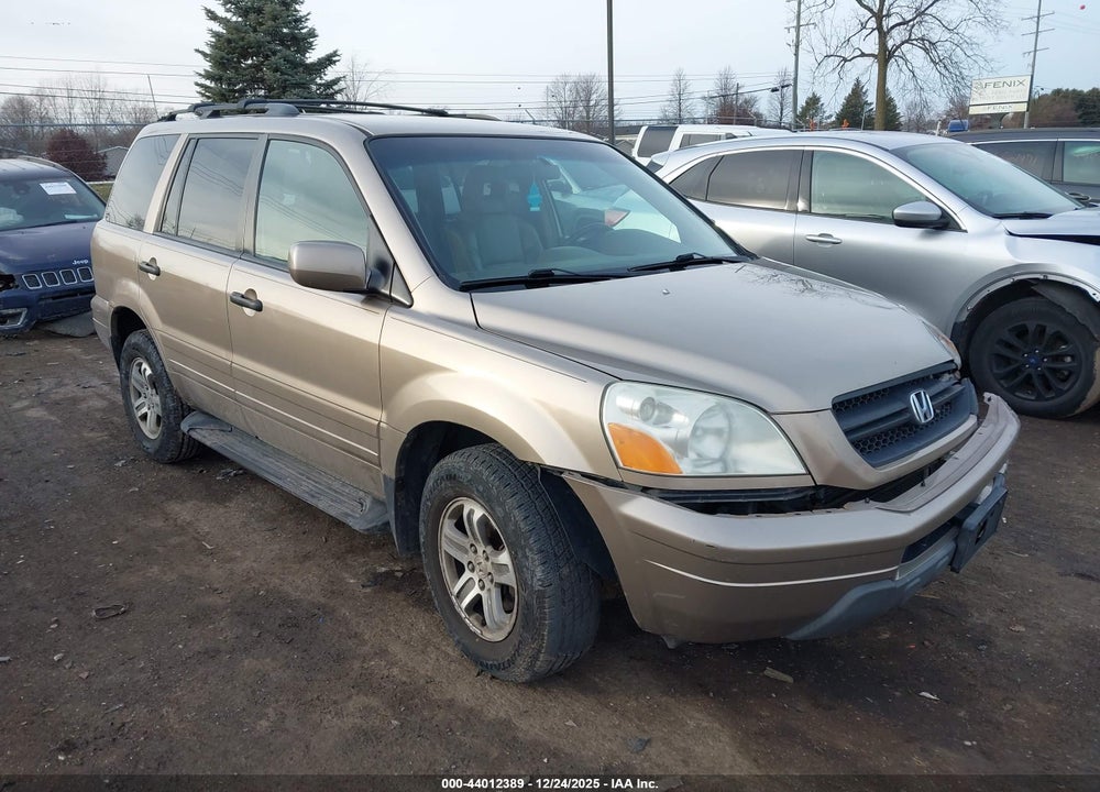 2004 HONDA PILOT EX-L VIN: 2HKYF18734H569880