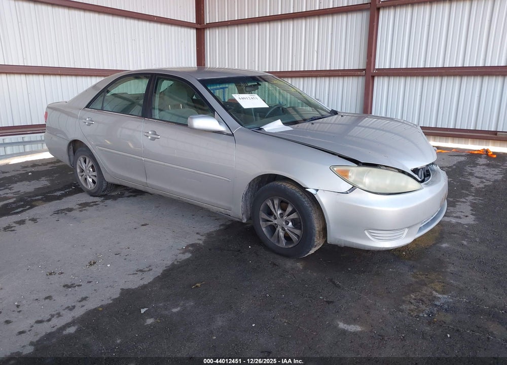 2005 TOYOTA CAMRY LE V6 VIN: 4T1BF32KX5U609132