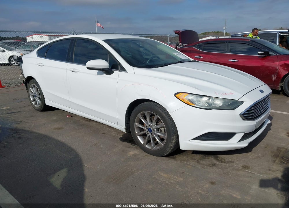 2017 FORD FUSION SE VIN: 3FA6P0H78HR203646