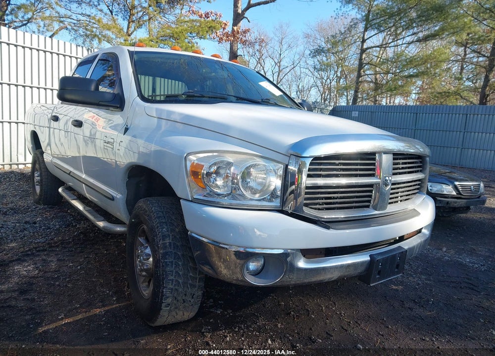 2007 DODGE RAM 2500 SLT/TRX4 OFF ROAD/SPORT/POWER WAGON VIN: 3D7KS28C77G752206