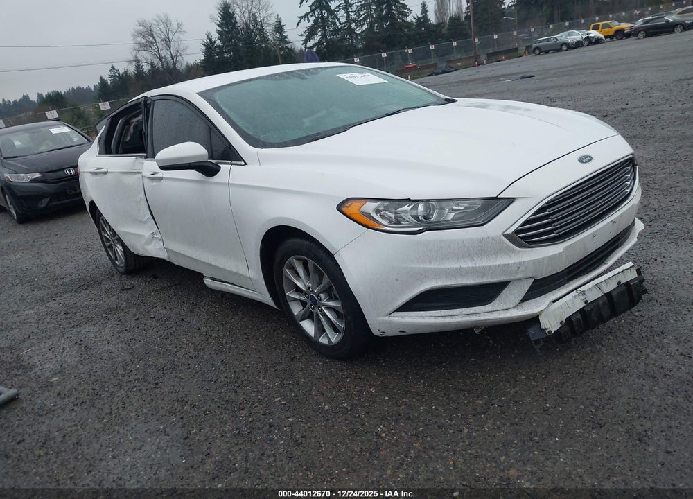 2017 FORD FUSION SE VIN: 3FA6P0H78HR181874
