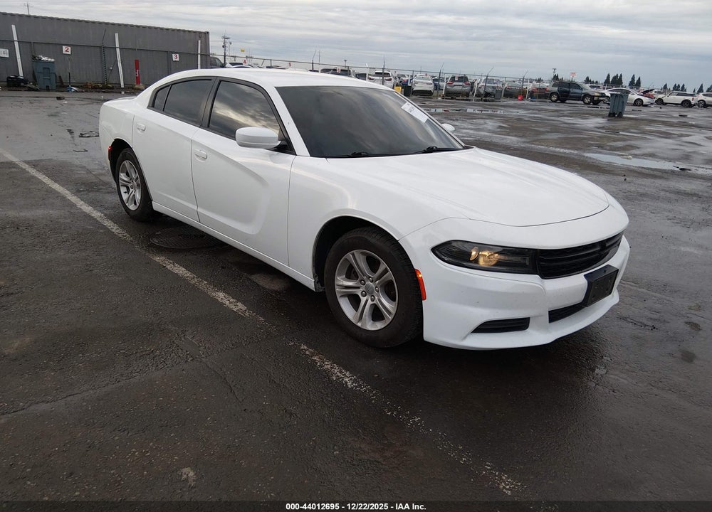 2019 DODGE CHARGER SXT RWD VIN: 2C3CDXBG4KH508138