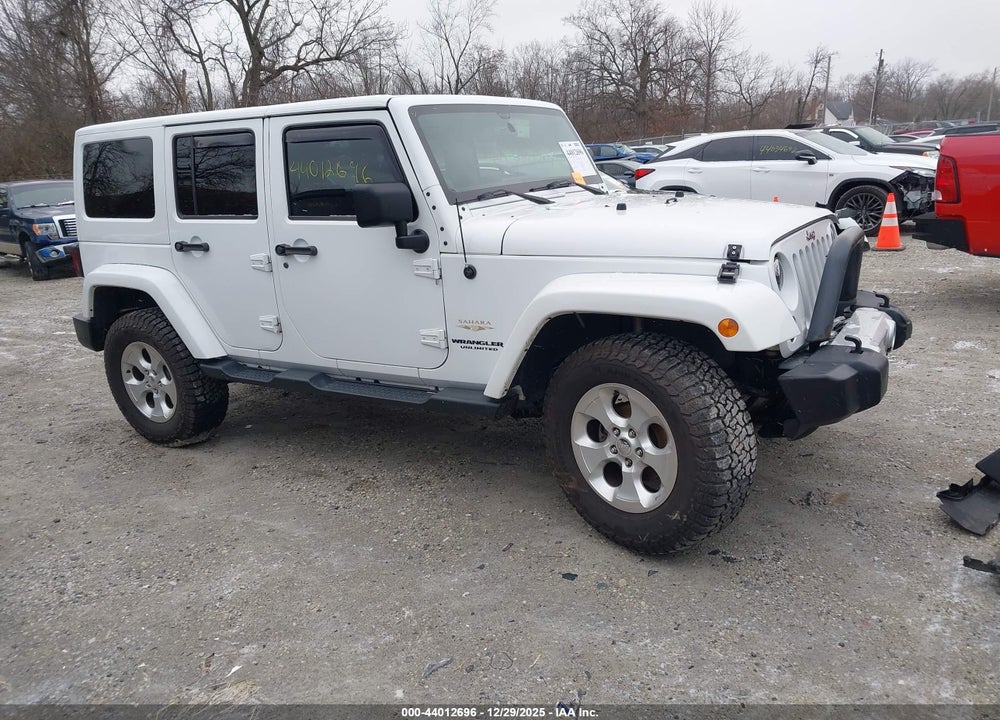 2014 JEEP WRANGLER UNLIMITED SAHARA VIN: 1C4HJWEG0EL262079