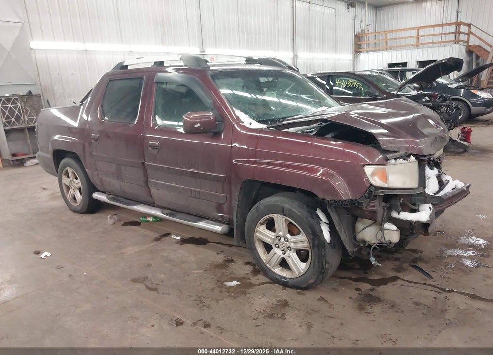 2009 HONDA RIDGELINE RTL VIN: 2HJYK16519H501215