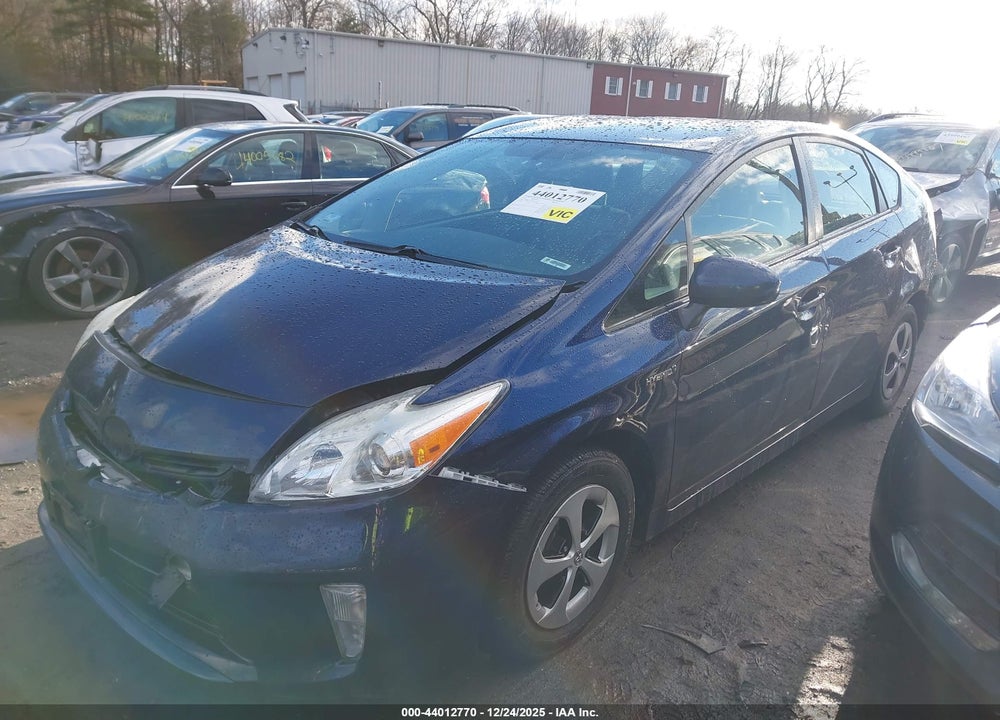 2012 TOYOTA PRIUS FOUR VIN: JTDKN3DU5C1581700