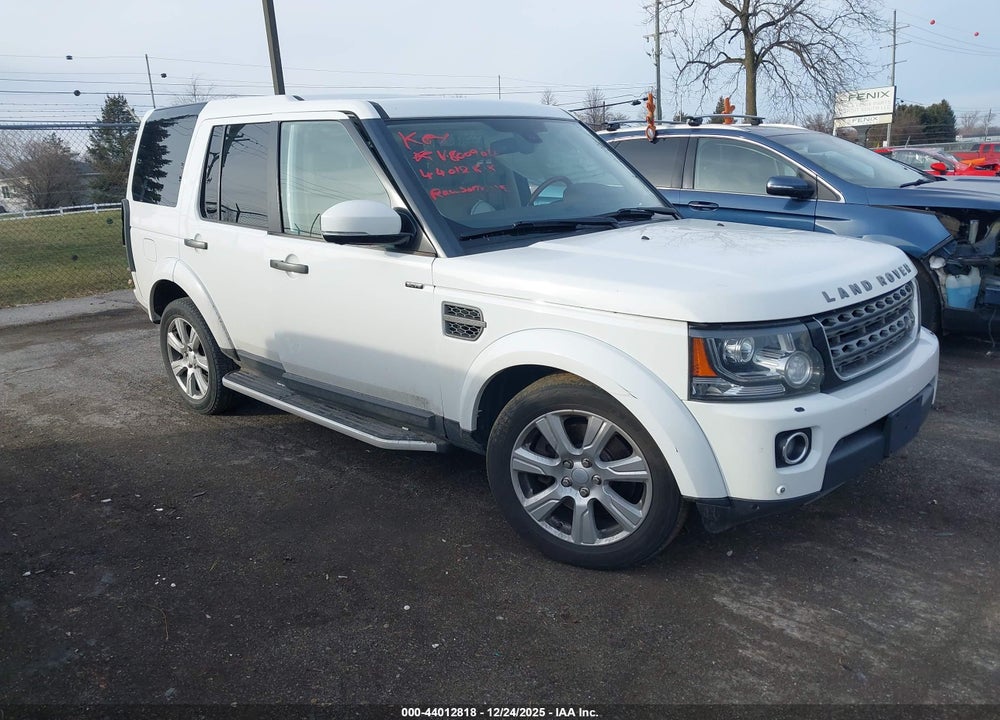 2016 LAND ROVER LR4 VIN: SALAG2V62GA800904