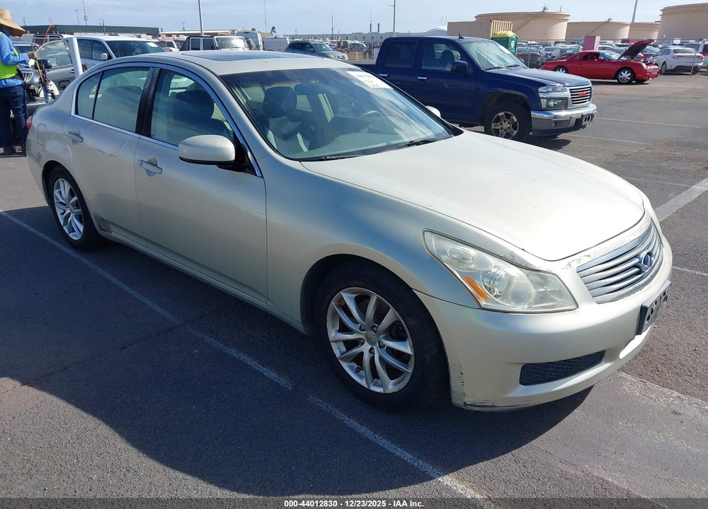 2007 INFINITI G35 JOURNEY VIN: JNKBV61E87M703578