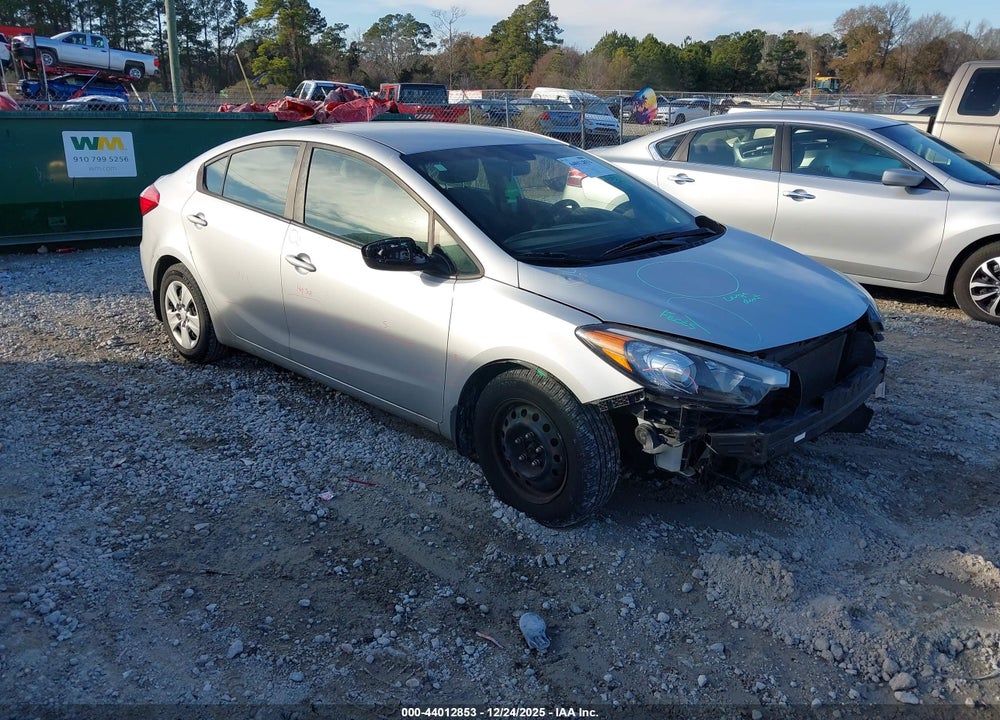 2016 KIA FORTE LX VIN: KNAFK4A64G5612954