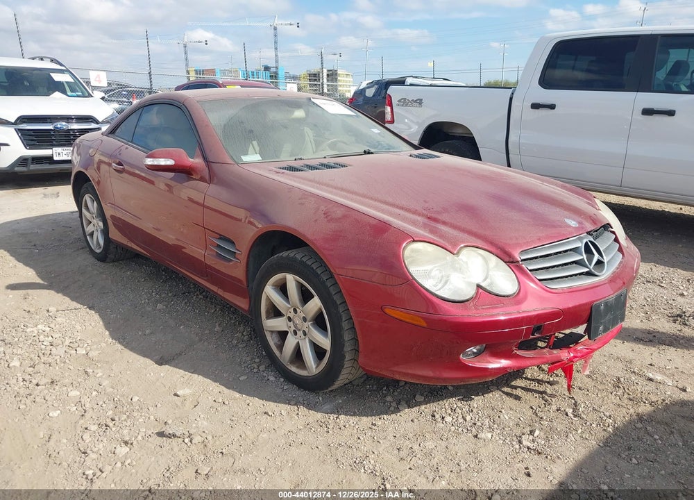 2003 MERCEDES-BENZ SL 500 VIN: WDBSK75F43F050571