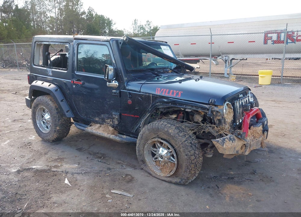 2017 JEEP WRANGLER WILLY WHEELER 4X4 VIN: 1C4AJWAGXHL657589