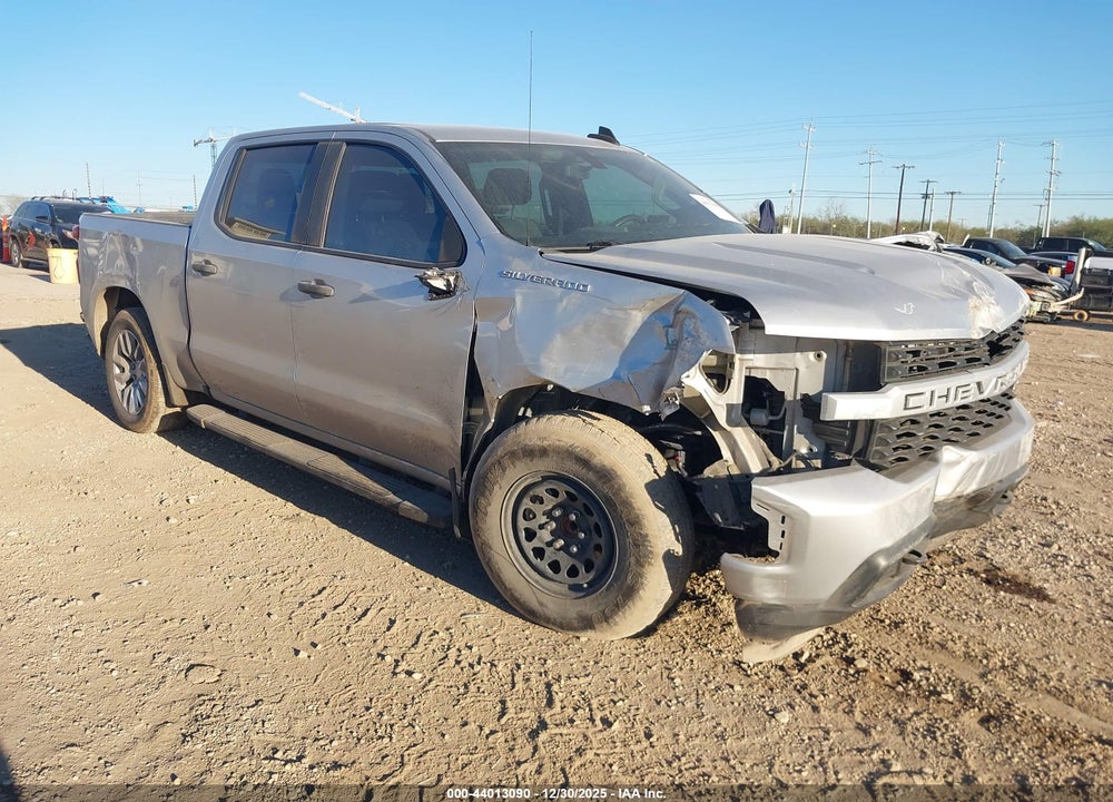 2021 CHEVROLET SILVERADO 1500 2WD  SHORT BED CUSTOM VIN: 3GCPWBEH8MG181115
