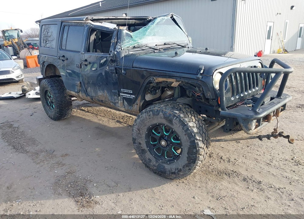 2012 JEEP WRANGLER UNLIMITED SPORT VIN: 1C4BJWDG6CL263970
