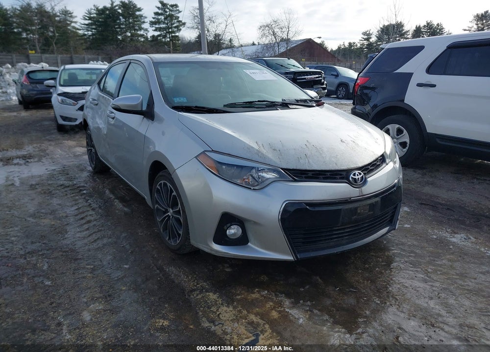 2014 TOYOTA COROLLA S PLUS VIN: 2T1BURHE8EC034475