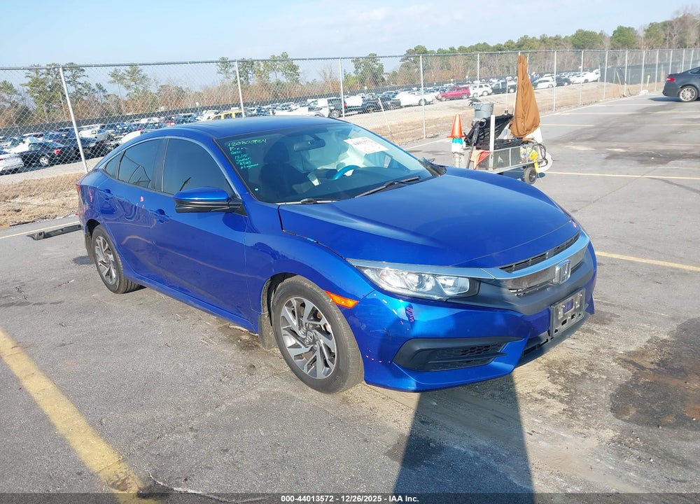 2018 HONDA CIVIC EX VIN: 2HGFC2F72JH609851