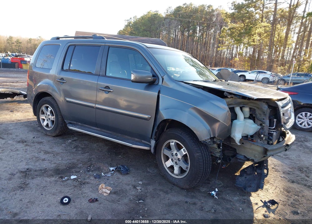 2009 HONDA PILOT TOURING VIN: 5FNYF48939B000617