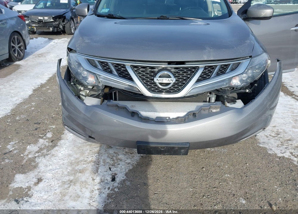 2012 NISSAN MURANO LE VIN: JN8AZ1MW0CW202860