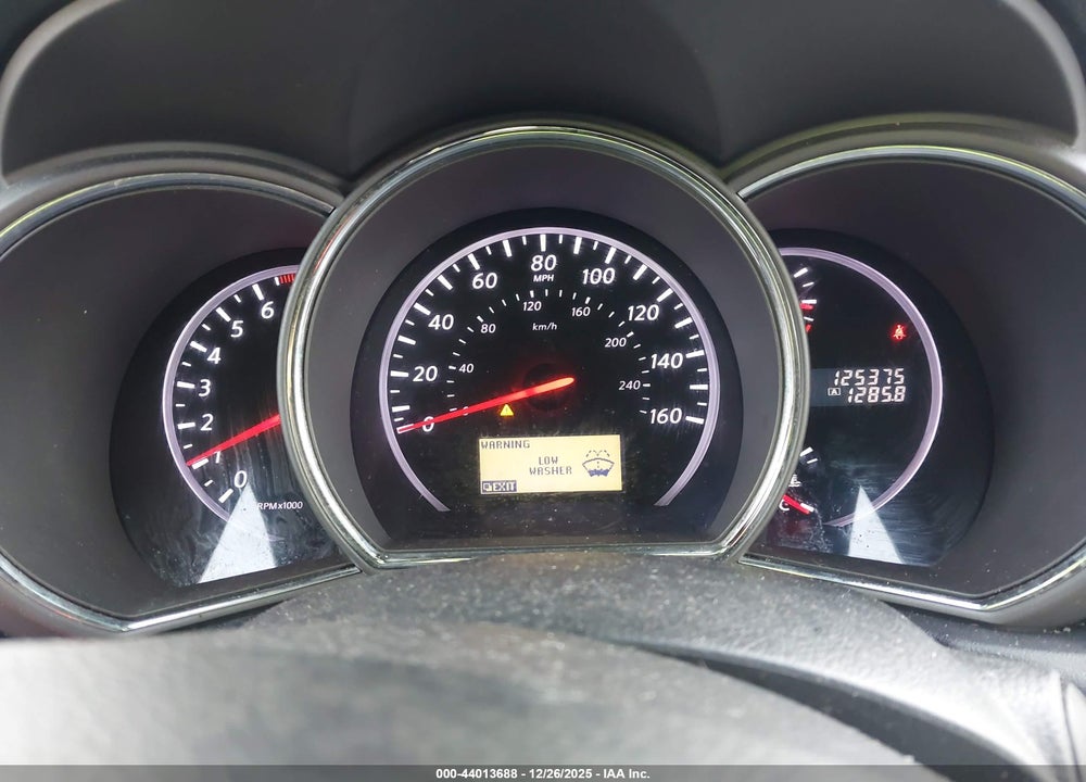 2012 NISSAN MURANO LE VIN: JN8AZ1MW0CW202860